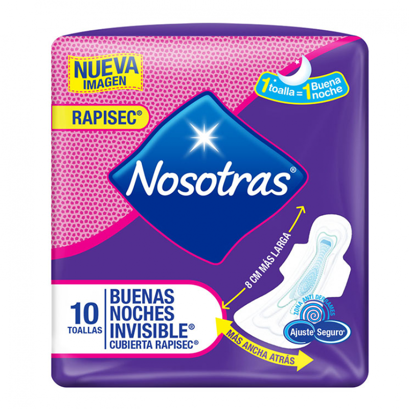 Toallas sanitarias buenas noches